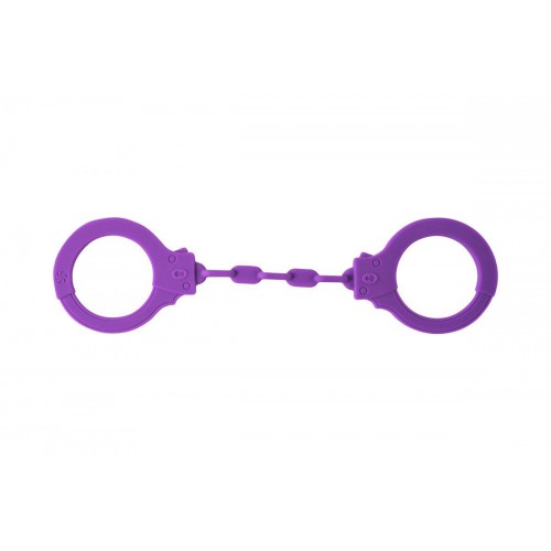 Фото товара: Фиолетовые силиконовые наручники Suppression, код товара: 1167-02lola/Арт.244909, номер 1