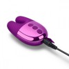 Фото товара: Фиолетовый вибратор с ушками Le Wand Double Vibe, код товара: LW-035-CHR/Арт.245449, номер 1