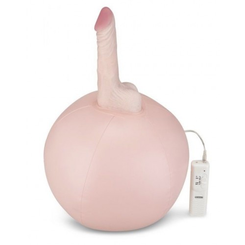 Купить Надувной секс-мяч с реалистичным вибратором код товара: LF5313/Арт.246210. Секс-шоп в СПб - EROTICOASIS | Интим товары для взрослых 