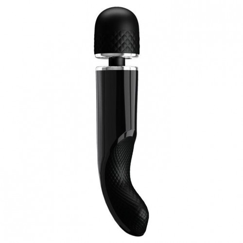 Фото товара: Черный вибратор-жезл Charming Massager Plus - 29 см., код товара: BI-014808/Арт.246763, номер 5