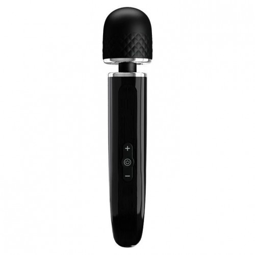 Купить Черный вибратор-жезл Charming Massager Plus - 29 см. код товара: BI-014808/Арт.246763. Секс-шоп СПб - EROTICOASIS | Интим интернет-магазин для взрослых 