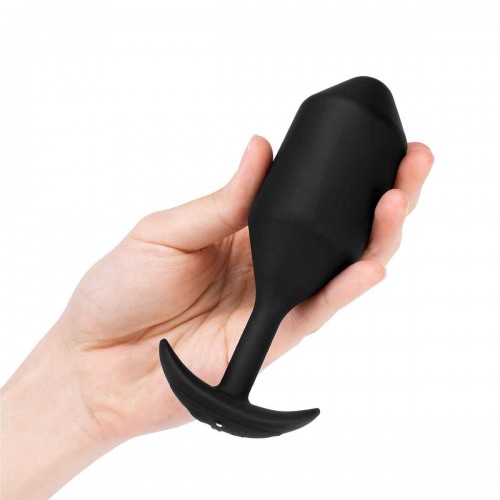 Фото товара: Черная вибропробка для ношения Vibrating Snug Plug 5 - 16,5 см., код товара: BV-036-BLK/Арт.246905, номер 3