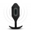 Фото товара: Черная вибропробка для ношения Vibrating Snug Plug 5 - 16,5 см., код товара: BV-036-BLK/Арт.246905, номер 6