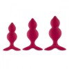 Купить Набор из трех розовых анальный пробок Bibi Twin Butt Plug Set код товара: FLZ-E27817/Арт.247298. Секс-шоп в СПб - EROTICOASIS | Интим товары для взрослых 