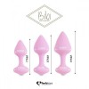 Фото товара: Набор из 3 нежно-розовых анальных пробок Bibi Butt Plug Set, код товара: FLZ-E27864/Арт.247300, номер 1