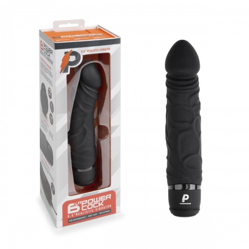 Купить Черный вибратор-реалистик 6.5  Girthy Realistic Vibrator - 19 см. код товара: PC-003-BLK/Арт.247325. Секс-шоп в СПб - EROTICOASIS | Интим товары для взрослых 