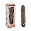 Купить Коричневый вибратор-реалистик 6.5  Girthy Realistic Vibrator - 19 см. код товара: PC-003-DBR/Арт.247326. Секс-шоп в СПб - EROTICOASIS | Интим товары для взрослых 