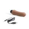 Фото товара: Кофейный вибратор-реалистик 6  Realistic Vibrator - 17 см., код товара: PC-004-MOC/Арт.247331, номер 1