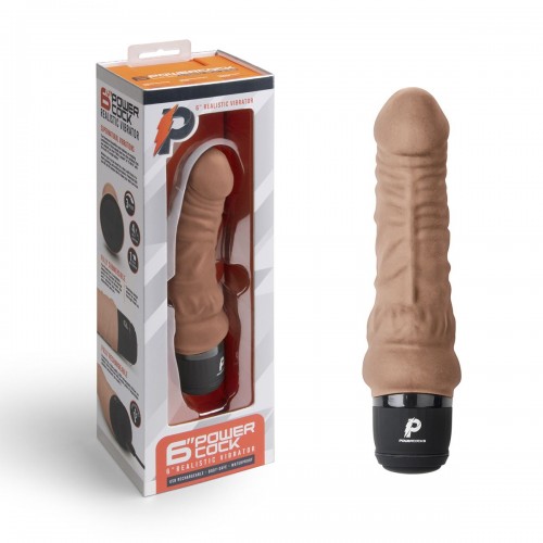 Купить Кофейный вибратор-реалистик 6  Realistic Vibrator - 17 см. код товара: PC-004-MOC/Арт.247331. Секс-шоп в СПб - EROTICOASIS | Интим товары для взрослых 