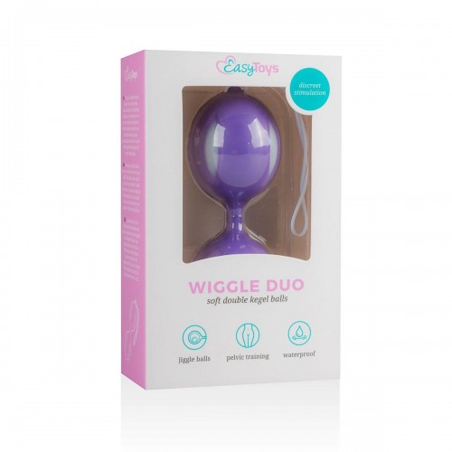 Фото товара: Фиолетовые вагинальные шарики Wiggle Duo, код товара: ET468PUR/Арт.247443, номер 3