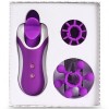 Фото товара: Фиолетовый оросимулятор Clitella со сменными насадками для вращения, код товара: FLZ-E27868/Арт.247447, номер 4