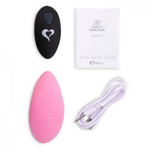 Фото товара: Розовый вибромассажер в трусики с пультом ДУ Panty Vibe Remote Controlled Vibrator, код товара: FLZ-E29667/Арт.247454, номер 3