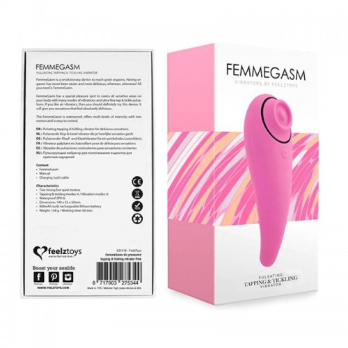 Фото товара: Розовый клиторальный вибромассажер FemmeGasm, код товара: FLZ-E31116/Арт.247455, номер 2