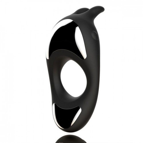 Купить Черное эрекционное кольцо с двумя моторами Zeus Dual Vibe Cock Ring код товара: FLZ-E31602/Арт.247820. Секс-шоп в СПб - EROTICOASIS | Интим товары для взрослых 