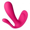 Фото товара: Розовый анально-вагинальный вибромассажер Top Secret+, код товара: 4003429/Арт.248140, номер 3