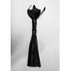 Фото товара: Черная кожаная плеть с розой в рукояти - 40 см., код товара: 54075ars/Арт.248148, номер 2