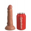 Фото товара: Кофейный фаллоимитатор 6  Silicone Dual Density Cock - 17 см., код товара: PD5770-22/Арт.248964, номер 3