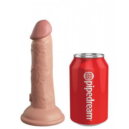 Фото товара: Телесный фаллоимитатор 6  Silicone Dual Density Cock - 17 см., код товара: PD5770-21/Арт.248966, номер 2