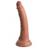 Фото товара: Кофейный фаллоимитатор 7  Silicone Dual Density Cock - 21 см., код товара: PD5771-22/Арт.248968, номер 1