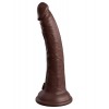 Фото товара: Коричневый фаллоимитатор 7  Silicone Dual Density Cock - 21 см., код товара: PD5771-29/Арт.248969, номер 1