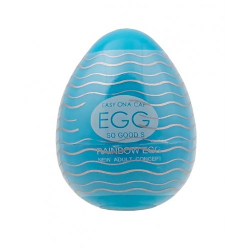 Купить Мастурбатор-яйцо OYO Rainbow Blue код товара: OYO-REG03/Арт.249267. Секс-шоп в СПб - EROTICOASIS | Интим товары для взрослых 