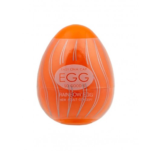 Купить Мастурбатор-яйцо OYO Rainbow Orange код товара: OYO-REG06/Арт.249270. Секс-шоп в СПб - EROTICOASIS | Интим товары для взрослых 
