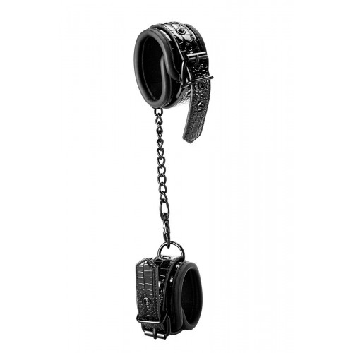 Фото товара: Черные наручники с цепочкой, код товара: 21866 / Арт.249818, номер 3