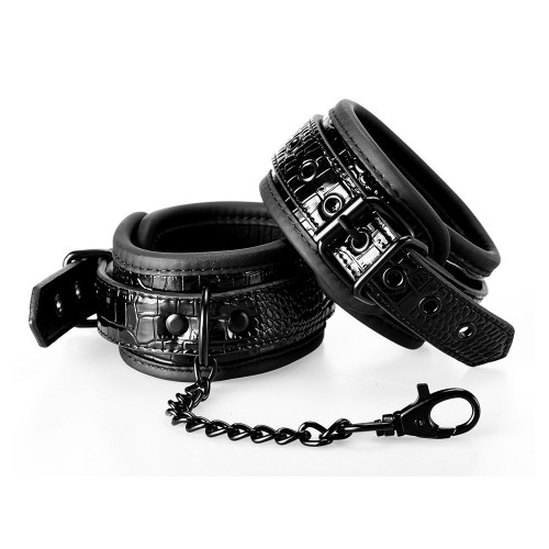 Купить Черные наручники с цепочкой код товара: 21866 / Арт.249818. Секс-шоп в СПб - EROTICOASIS | Интим товары для взрослых 