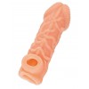 Купить Телесная закрытая насадка с венками Cock Sleeve 006 Size S - 13,8 см. код товара: CS.006-S/Арт.250137. Секс-шоп в СПб - EROTICOASIS | Интим товары для взрослых 