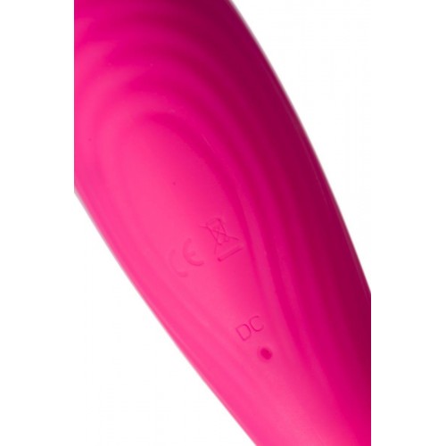 Фото товара: Ярко-розовый вибратор Danvi с вакуум-волновой стимуляцией, код товара: 783039/Арт.252588, номер 12