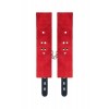 Фото товара: Красно-черные кожаные наручники со сцепкой, код товара: 701007/Арт.252606, номер 8
