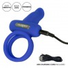 Фото товара: Синее перезаряжаемое эрекционное кольцо Silicone Rechargeable Dual Pleaser Enhancer, код товара: SE-1843-15-3/Арт.255767, номер 1