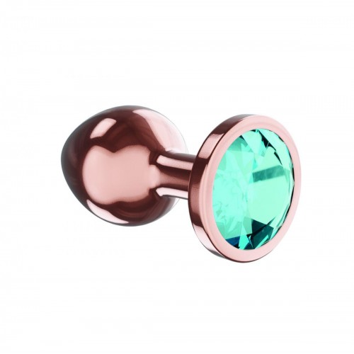 Фото товара: Пробка цвета розового золота с кристаллом Diamond Topaz Shine L - 8,3 см., код товара: 4026-02lola/Арт.280047, номер 1