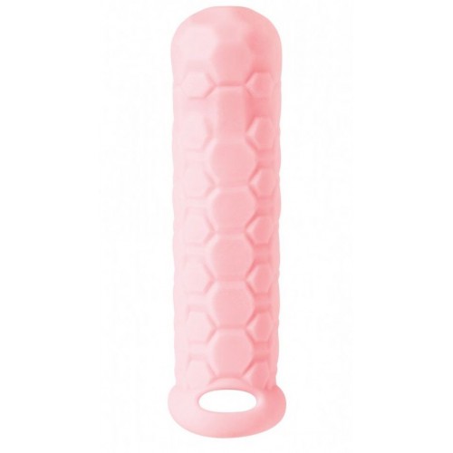 Купить Розовый фаллоудлинитель Homme Long - 15,5 см. код товара: 7009-02lola/Арт.280051. Секс-шоп в СПб - EROTICOASIS | Интим товары для взрослых 