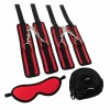 Купить Красно-черный бондажный набор Anonymo код товара: 310705/Арт.280094. Онлайн секс-шоп в СПб - EroticOasis 