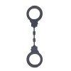 Купить Темно-серые силиконовые наручники код товара: 06510/Арт.280119. Секс-шоп в СПб - EROTICOASIS | Интим товары для взрослых 