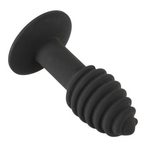Фото товара: Черная анальная вибропробка Twist Butt Plug - 10,7 см., код товара: 05515030000/Арт.281791, номер 2
