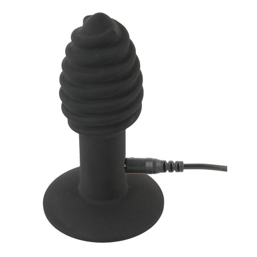 Фото товара: Черная анальная вибропробка Twist Butt Plug - 10,7 см., код товара: 05515030000/Арт.281791, номер 4