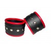 Купить Черно-красные наручники из эко-кожи код товара: 50015ars/Арт.282118. Секс-шоп в СПб - EROTICOASIS | Интим товары для взрослых 