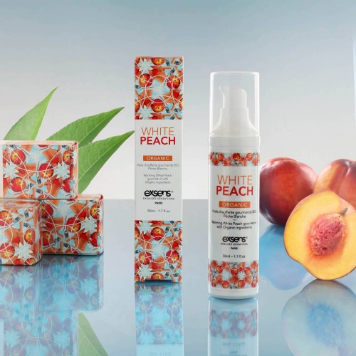 Фото товара: Разогревающее массажное масло Gourmet White Peach Organic с органическими ингредиентами - 50 мл., код товара: D882782/Арт.282312, номер 3