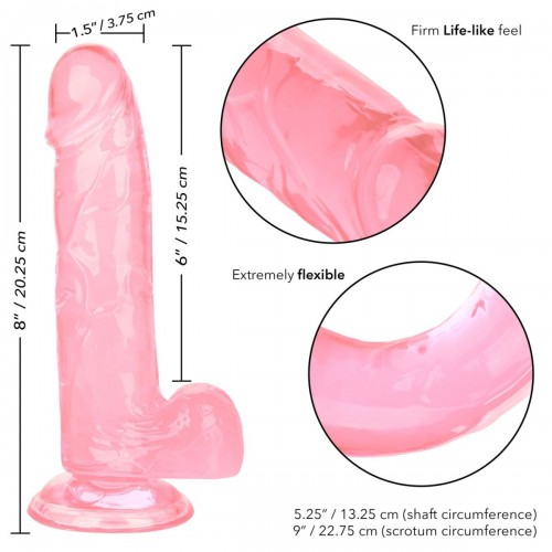 Фото товара: Розовый фаллоимитатор Size Queen 6  - 20,25 см., код товара: SE-0260-05-2/Арт.282441, номер 2