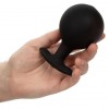 Фото товара: Черная расширяющаяся анальная пробка Weighted Silicone Inflatable Plug Large - 8,25 см., код товара: SE-0429-15-3/Арт.282447, номер 5