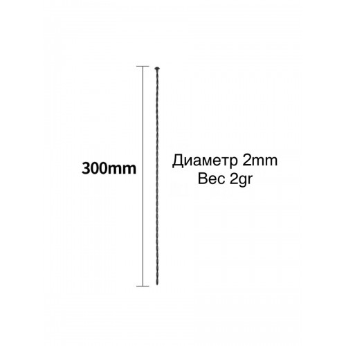 Фото товара: Черный уретральный стимулятор - 30 см., код товара: 744-09 BX DD/Арт.283005, номер 1