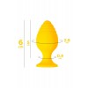 Фото товара: Желтая анальная втулка Riffle - 6 см., код товара: 357036/Арт.283011, номер 7
