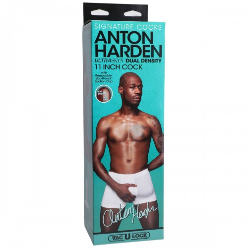 Фото товара: Коричневый фаллоимитатор-гигант Anton Harden 11 inch ULTRASKYN Cock - 29,2 см., код товара: 8160-22-BX/Арт.283014, номер 1