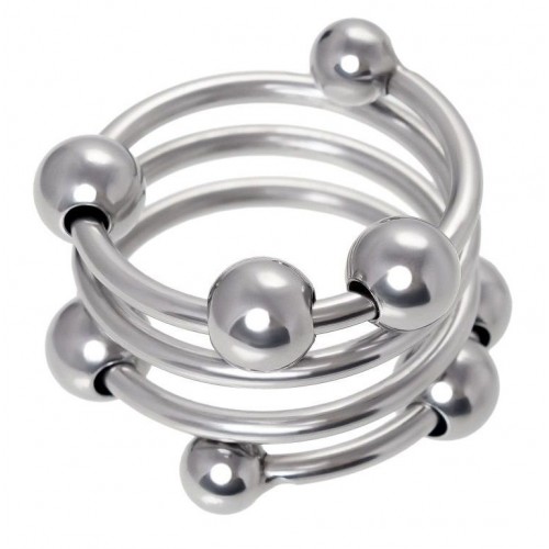 Купить Малое металлическое кольцо под головку пениса код товара: 717110-S/Арт.283982. Секс-шоп в СПб - EROTICOASIS | Интим товары для взрослых 