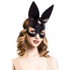 Фото товара: Черная кожаная маска с ушками зайки, код товара: 41470 / Арт.284094, номер 4