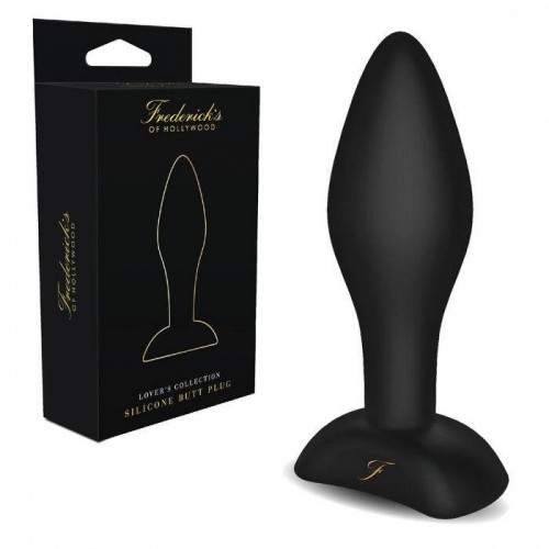 Фото товара: Черная силиконовая мини-пробка Silicone Butt Plug, код товара: FOH-2004/Арт.284169, номер 2