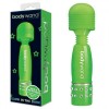 Фото товара: Светящийся в темноте жезловый мини-вибратор с кристаллами Mini Massager Glow In The Dark, код товара: BW136/Арт.284226, номер 1