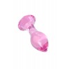 Фото товара: Розовая анальная втулка из стекла - 8,5 см., код товара: 912312/Арт.285089, номер 3